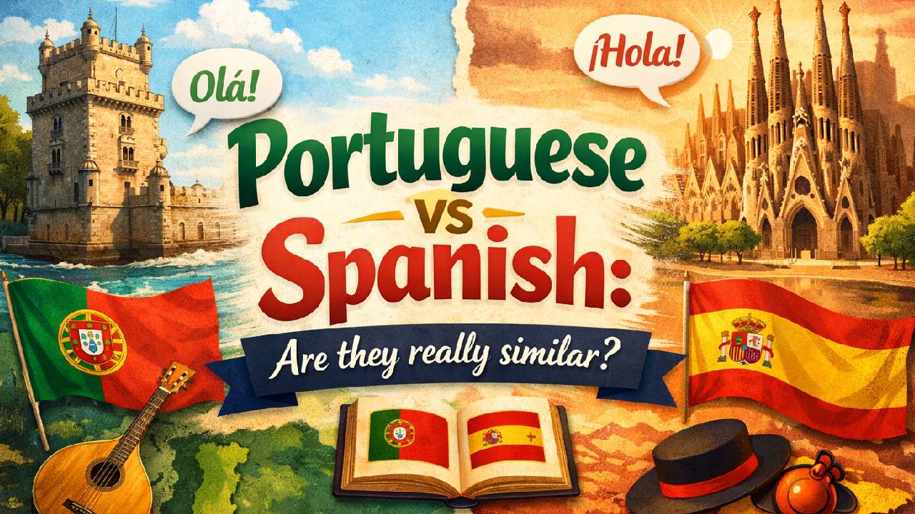Portuguese vs spanish: Are they really similar?