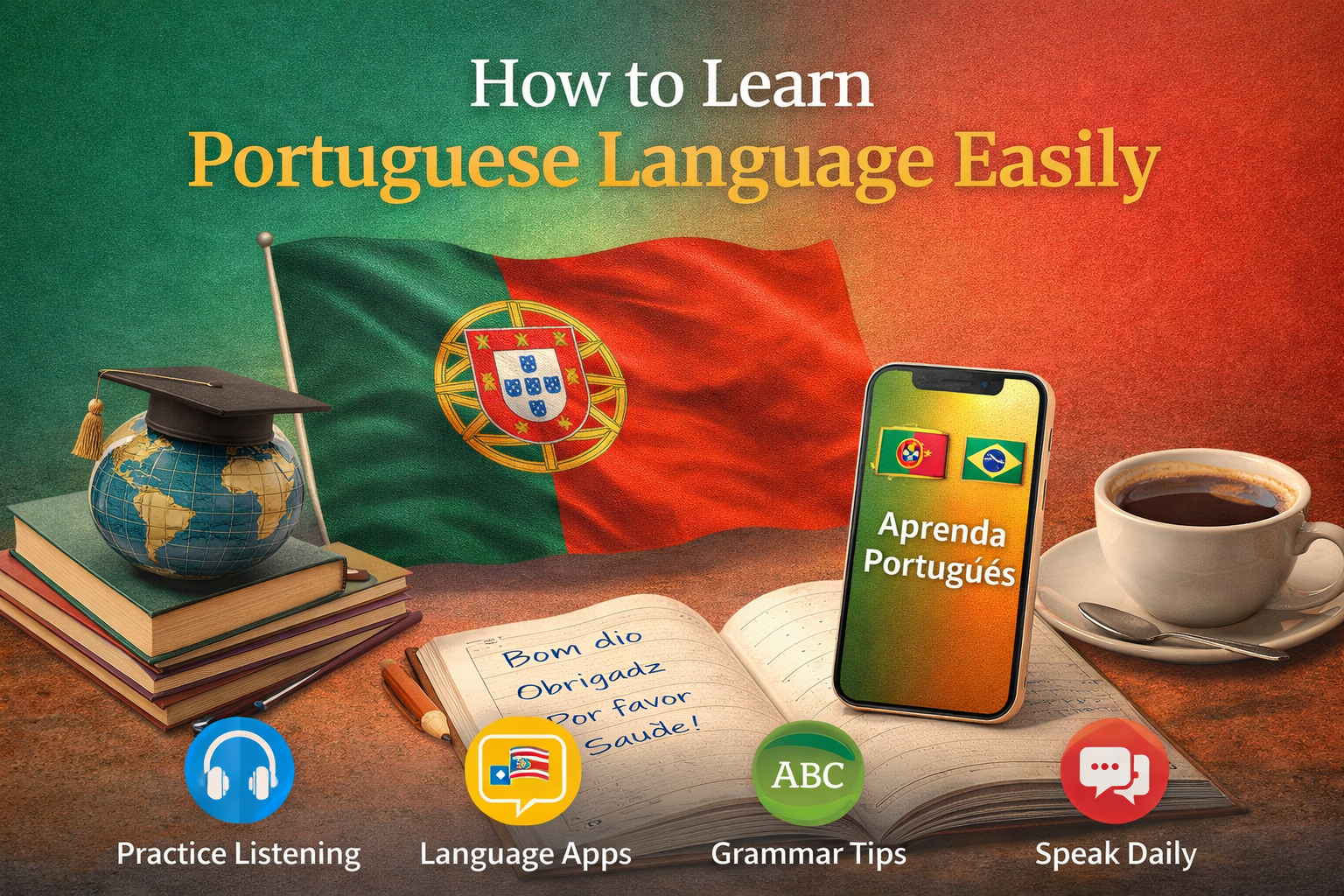 How to learn Portuguese language easily